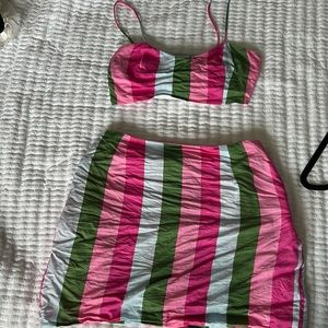 Zara linen two piece set